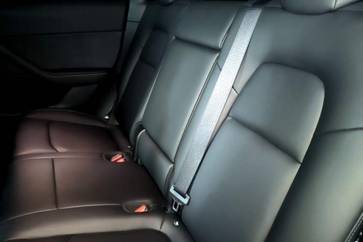 Used Tesla Model Y 2021 Standard Range Rear-Wheel Drive Version Left Rear Seat