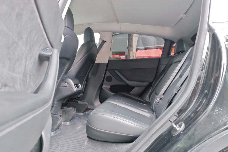 Used Tesla Model Y 2021 Standard Range Rear-Wheel Drive Version Left Rear Seat
