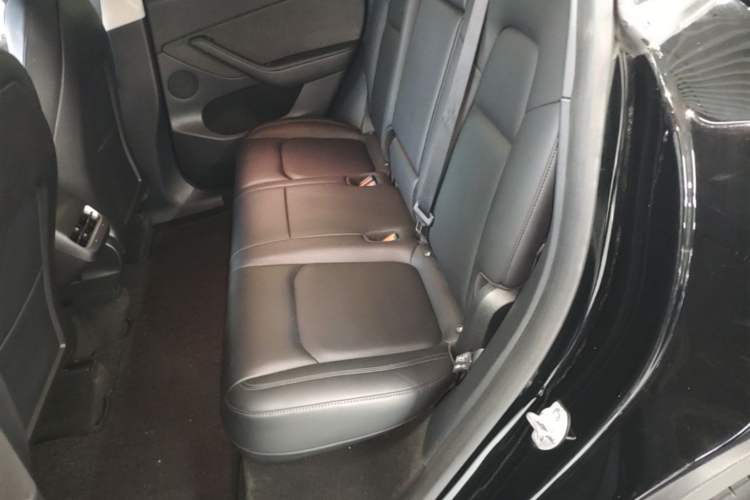 Used Tesla Model Y 2021 Standard Range Rear-Wheel Drive Version Left Rear Seat