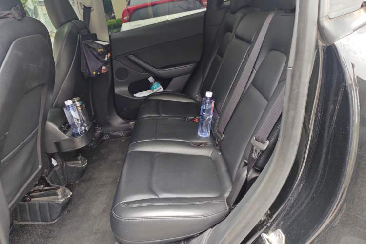 Used Tesla Model Y 2021 Standard Range Rear-Wheel Drive Version Left Rear Seat