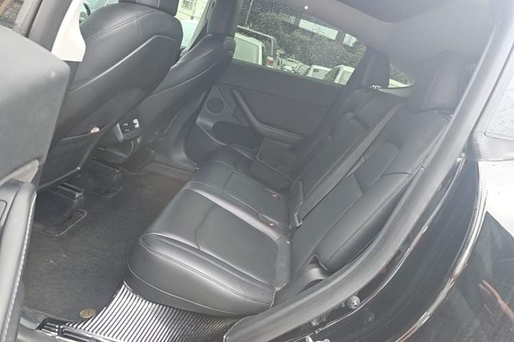 Used Tesla Model Y 2021 Standard Range Rear-Wheel Drive Version Left Rear Seat