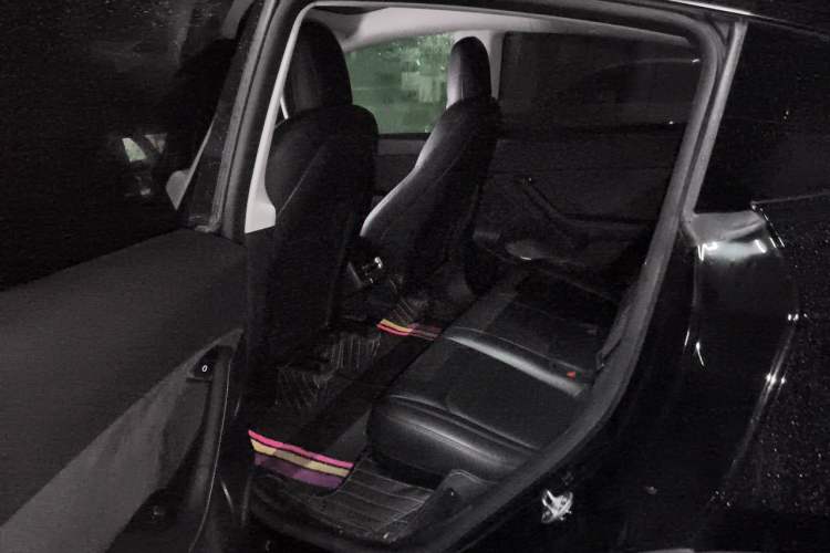 Used Tesla Model Y 2021 Standard Range Rear-Wheel Drive Version Left Rear Seat