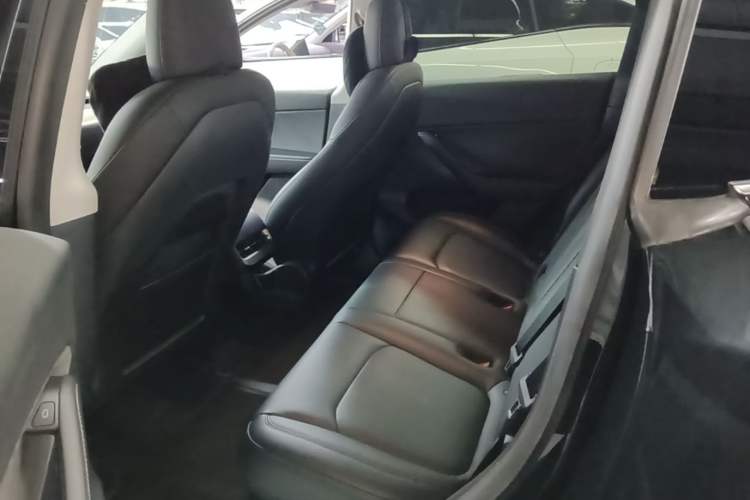Used Tesla Model Y 2021 Standard Range Rear-Wheel Drive Version Left Rear Seat