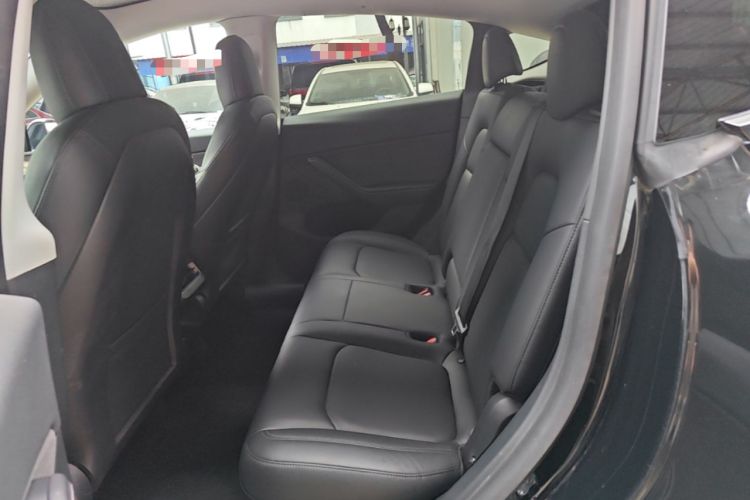 Used Tesla Model Y 2021 Standard Range Rear-Wheel Drive Version Left Rear Seat