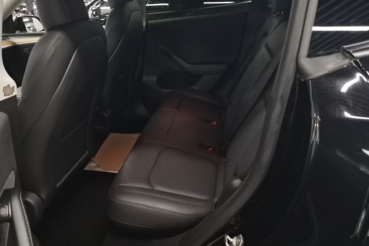 Used Tesla Model Y 2021 Long-Range All-Wheel-Drive Version 3D7 Left Rear Seat