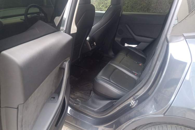 Used Tesla Model Y 2021 Standard Range Rear-Wheel Drive Version Left Rear Seat