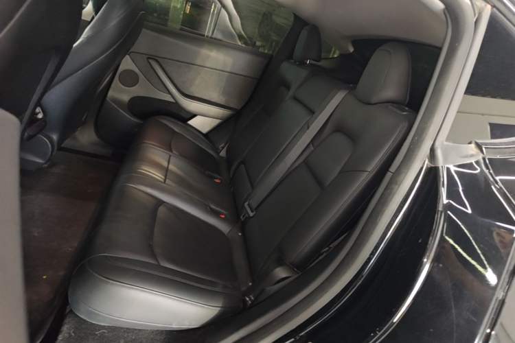 Used Tesla Model Y 2021 Long-Range All-Wheel-Drive Version Left Rear Seat