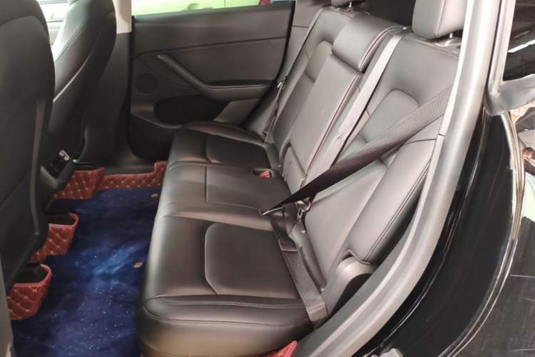 Used Tesla Model Y 2021 Standard Range Rear-Wheel Drive Version Left Rear Seat