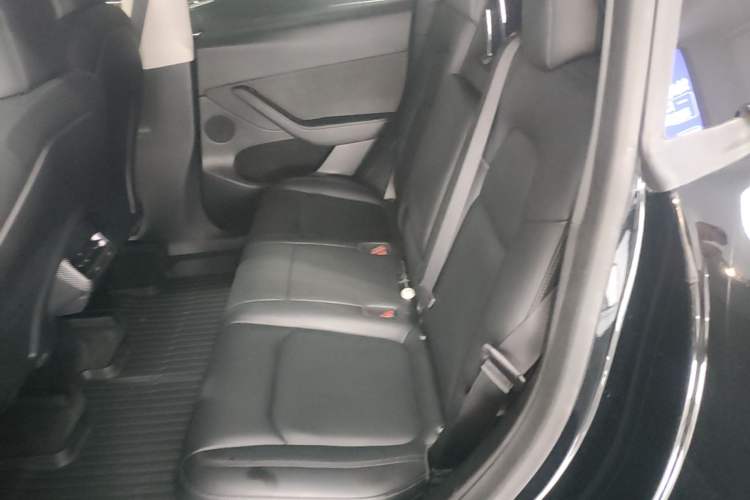 Used Tesla Model Y 2021 Performance High-Performance All-Wheel-Drive Version Left Rear Seat