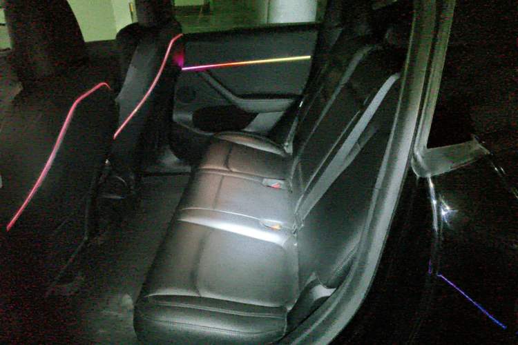 Used Tesla Model Y 2021 Standard Range Rear-Wheel Drive Version Left Rear Seat