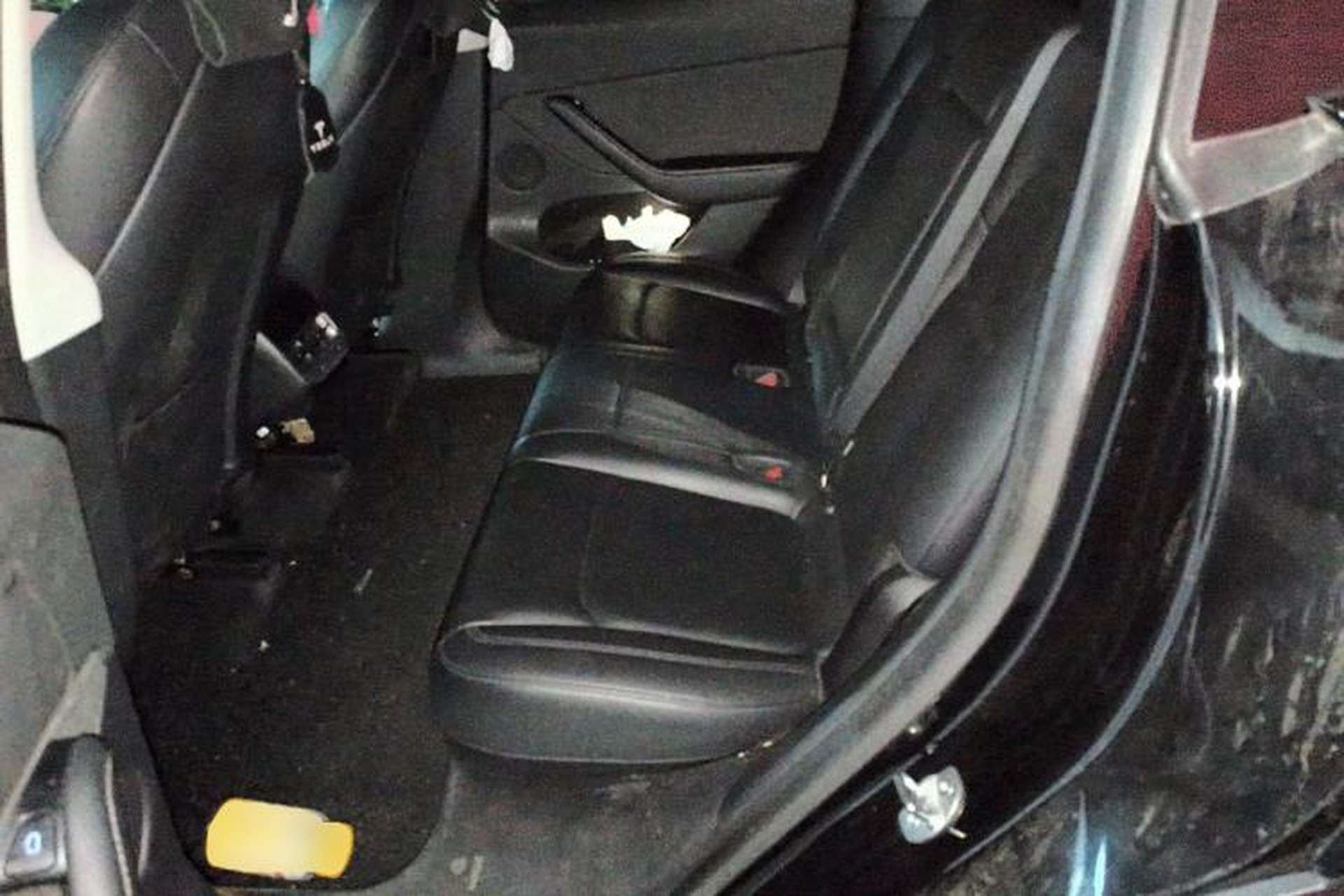 Used Tesla Model Y 2021 Long-Range All-Wheel-Drive Version 3D7 Left Rear Seat