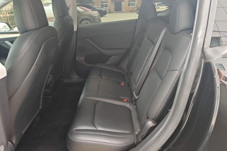 Used Tesla Model Y 2021 Standard Range Rear-Wheel Drive Version Left Rear Seat