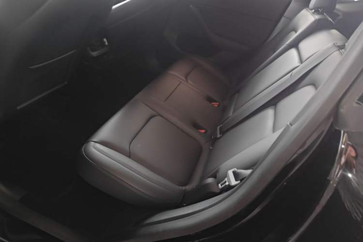 Used Tesla Model Y 2021 Long-Range All-Wheel-Drive Version 3D7 Left Rear Seat