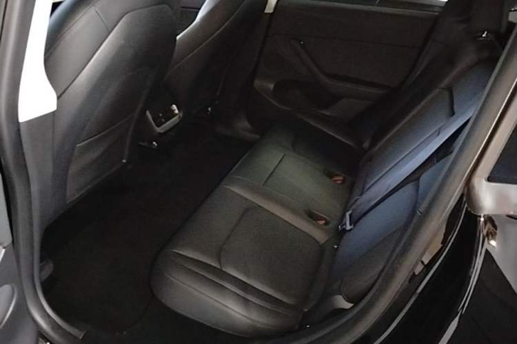 Used Tesla Model Y 2021 Long-Range All-Wheel-Drive Version Left Rear Seat