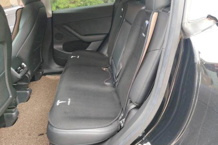 Used Tesla Model Y 2021 Performance High-Performance All-Wheel-Drive Version Left Rear Seat