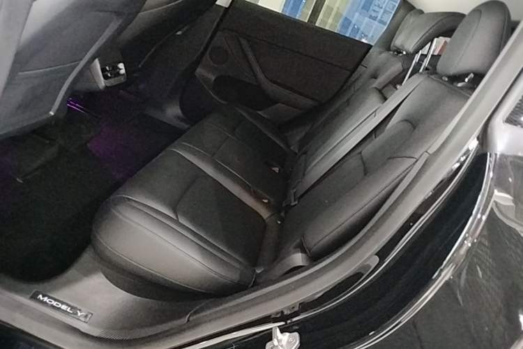 Used Tesla Model Y 2021 Standard Range Rear-Wheel Drive Version Left Rear Seat