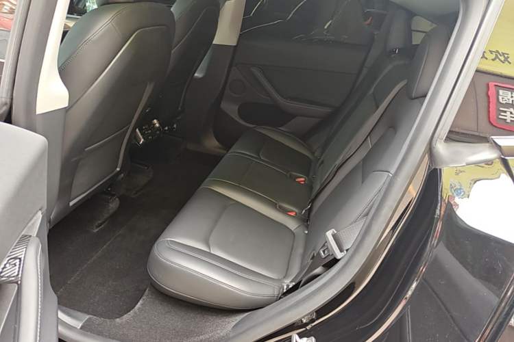 Used Tesla Model Y 2021 Standard Range Rear-Wheel Drive Version Left Rear Seat