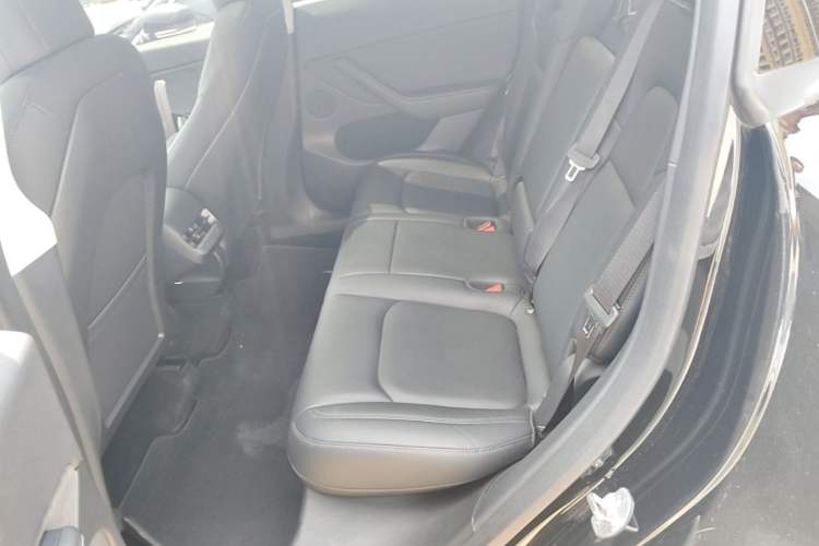 Used Tesla Model Y 2021 Standard Range Rear-Wheel Drive Version Left Rear Seat