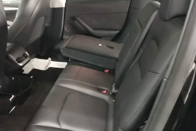 Used Tesla Model Y 2021 Long-Range All-Wheel-Drive Version Left Rear Seat