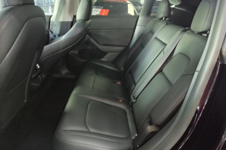 Used Tesla Model Y 2021 Long-Range All-Wheel-Drive Version 3D7 Left Rear Seat