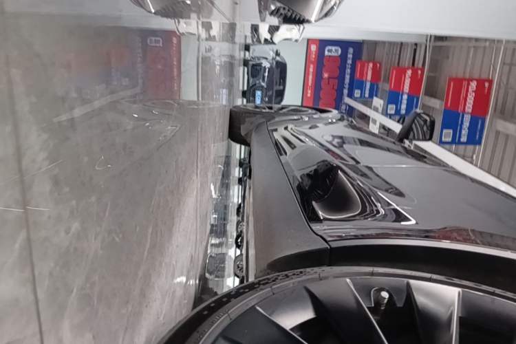 Used Tesla Model Y 2021 Long-Range All-Wheel-Drive Version 3D7 Left Side Sill