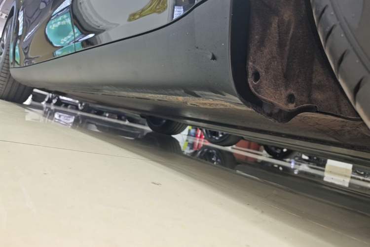 Used Tesla Model Y 2021 Performance High-Performance All-Wheel-Drive Version Left Side Sill
