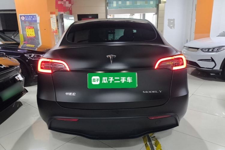 Used Tesla Model Y 2021 Long-Range All-Wheel-Drive Version Rear
