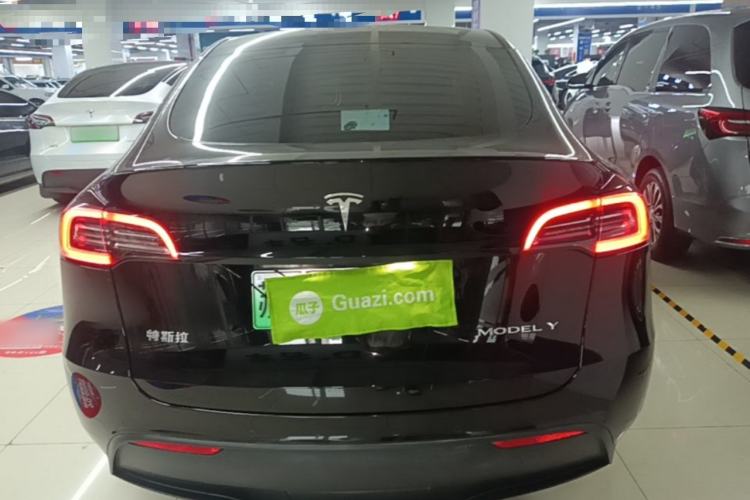 Used Tesla Model Y 2021 Long-Range All-Wheel-Drive Version 3D7 Rear