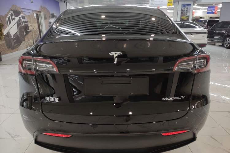 Used Tesla Model Y 2021 Long-Range All-Wheel-Drive Version 3D7 Rear