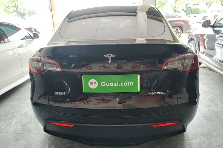 Used Tesla Model Y 2021 Long-Range All-Wheel-Drive Version 3D7 Rear