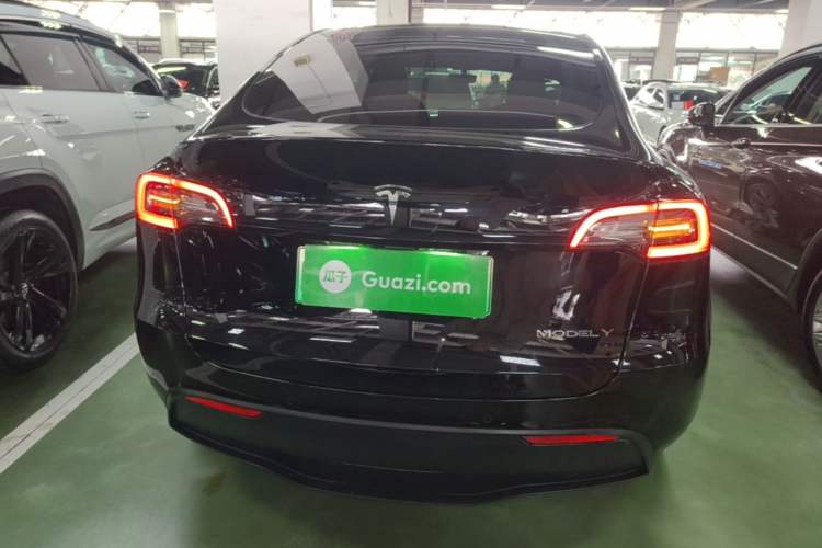 Used Tesla Model Y 2021 Long-Range All-Wheel-Drive Version Rear