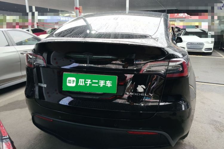 Used Tesla Model Y 2021 Long-Range All-Wheel-Drive Version 3D7 Rear