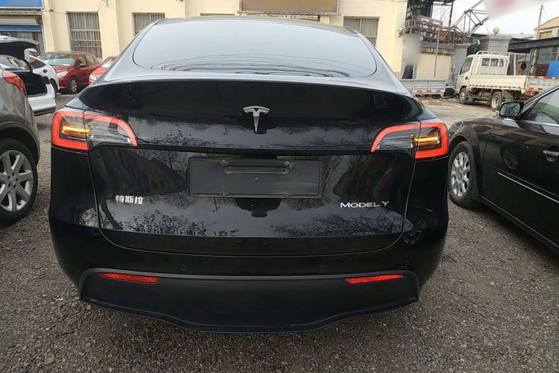 Used Tesla Model Y 2021 Standard Range Rear-Wheel Drive Version Rear
