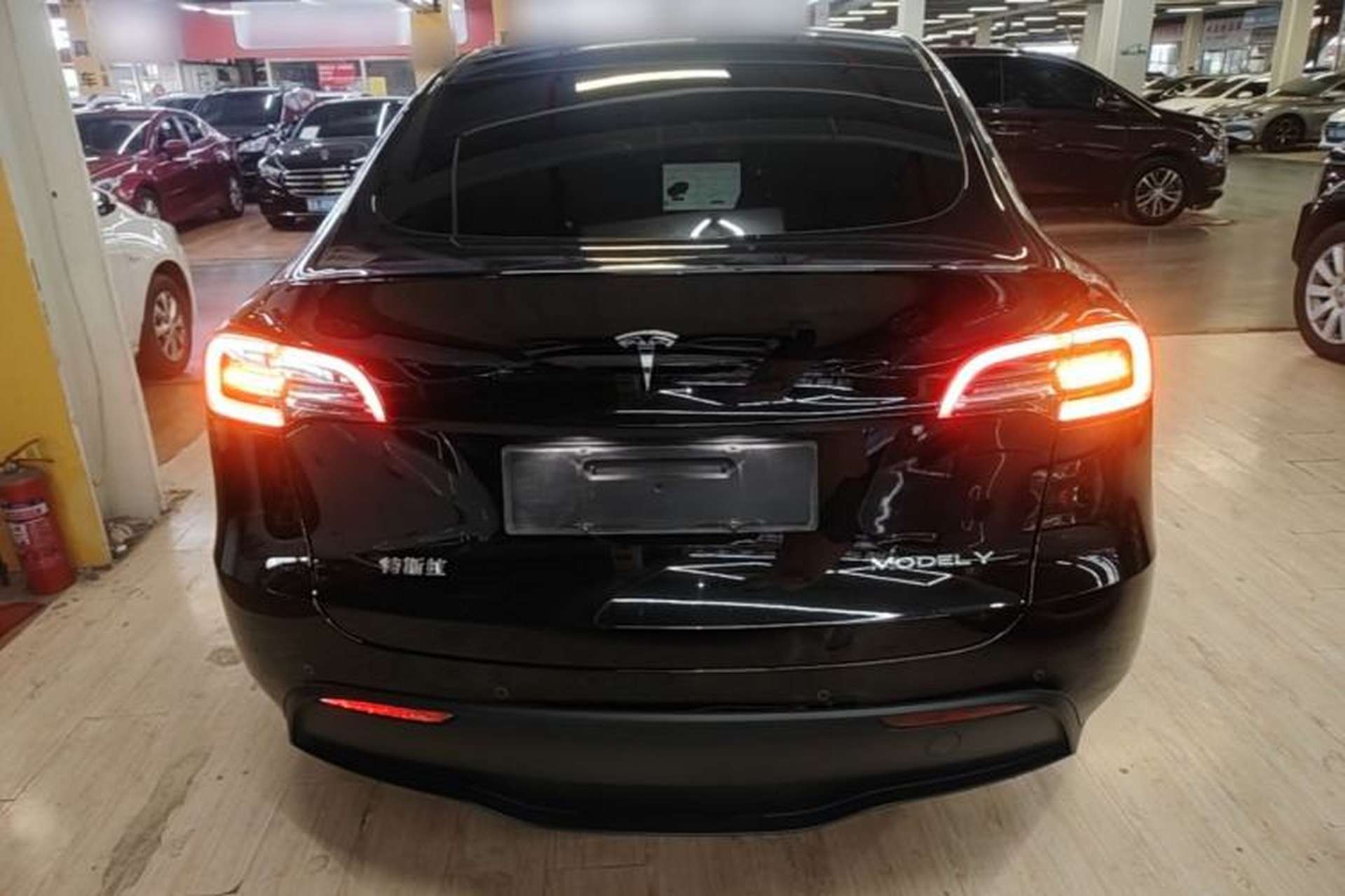 Used Tesla Model Y 2021 Standard Range Rear-Wheel Drive Version Rear