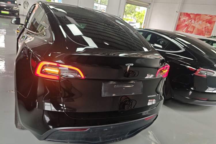 Used Tesla Model Y 2021 Standard Range Rear-Wheel Drive Version Rear