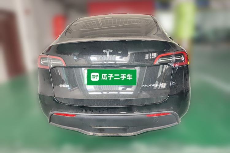 Used Tesla Model Y 2021 Revised Version 2 Long-Range All-Wheel-Drive Edition Rear