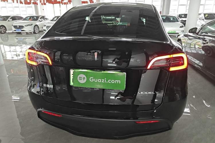 Used Tesla Model Y 2021 Revised Version 2 Long-Range All-Wheel-Drive Edition Rear