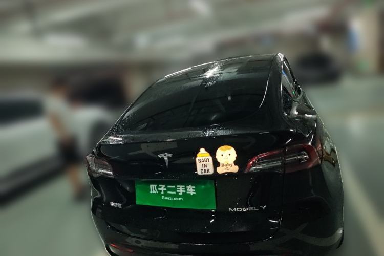Used Tesla Model Y 2021 Long-Range All-Wheel-Drive Version Rear