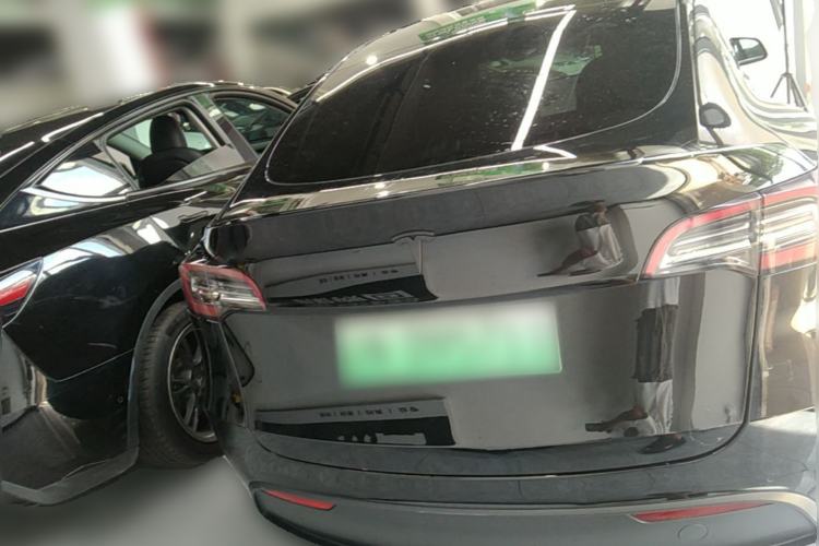 Used Tesla Model Y 2021 Long-Range All-Wheel-Drive Version 3D7 Rear