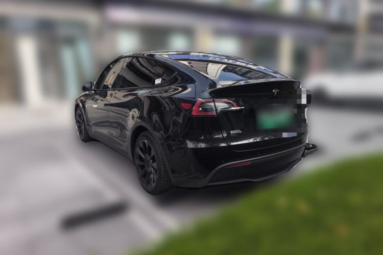 Used Tesla Model Y 2021 Standard Range Rear-Wheel Drive Version Rear Left 45 Deg