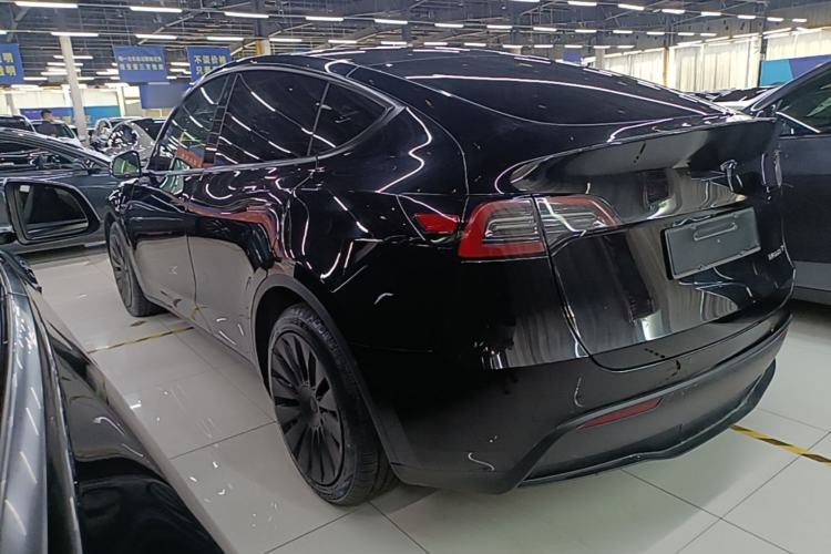 Used Tesla Model Y 2021 Standard Range Rear-Wheel Drive Version Rear Left 45 Deg