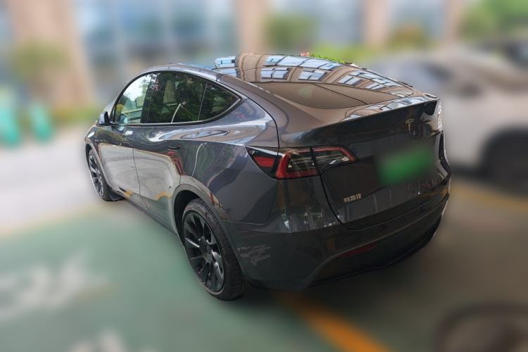 Used Tesla Model Y 2021 Long-Range All-Wheel-Drive Version 3D7 Rear Left 45 Deg