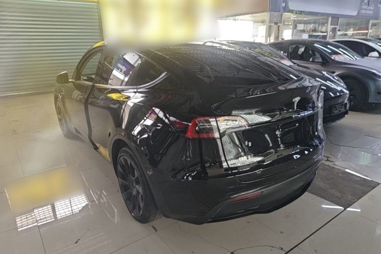 Used Tesla Model Y 2021 Standard Range Rear-Wheel Drive Version Rear Left 45 Deg