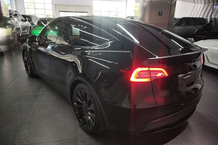 Used Tesla Model Y 2021 Performance High-Performance All-Wheel-Drive Version Rear Left 45 Deg