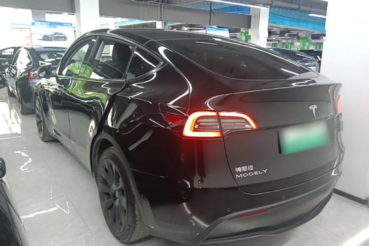 Used Tesla Model Y 2021 Standard Range Rear-Wheel Drive Version Rear Left 45 Deg