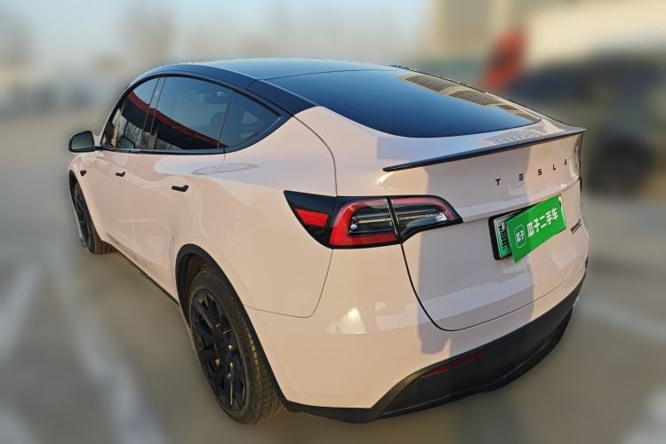 Used Tesla Model Y 2021 Long-Range All-Wheel-Drive Version 3D7 Rear Left 45 Deg