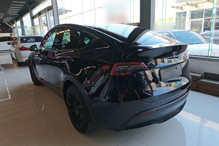 Used Tesla Model Y 2021 Standard Range Rear-Wheel Drive Version Rear Left 45 Deg