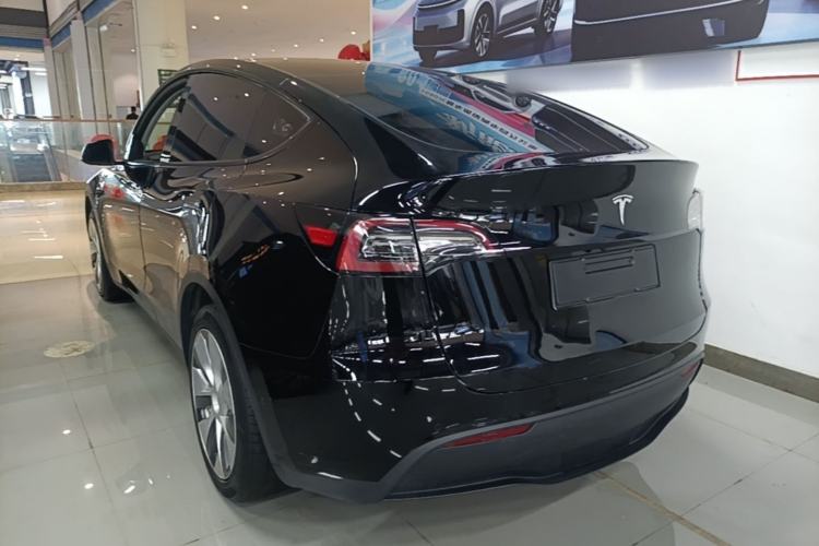 Used Tesla Model Y 2021 Standard Range Rear-Wheel Drive Version Rear Left 45 Deg