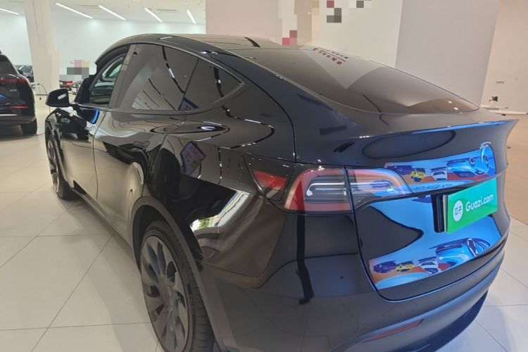 Used Tesla Model Y 2021 Standard Range Rear-Wheel Drive Version Rear Left 45 Deg