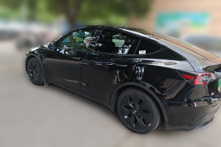 Used Tesla Model Y 2021 Standard Range Rear-Wheel Drive Version Rear Left 45 Deg